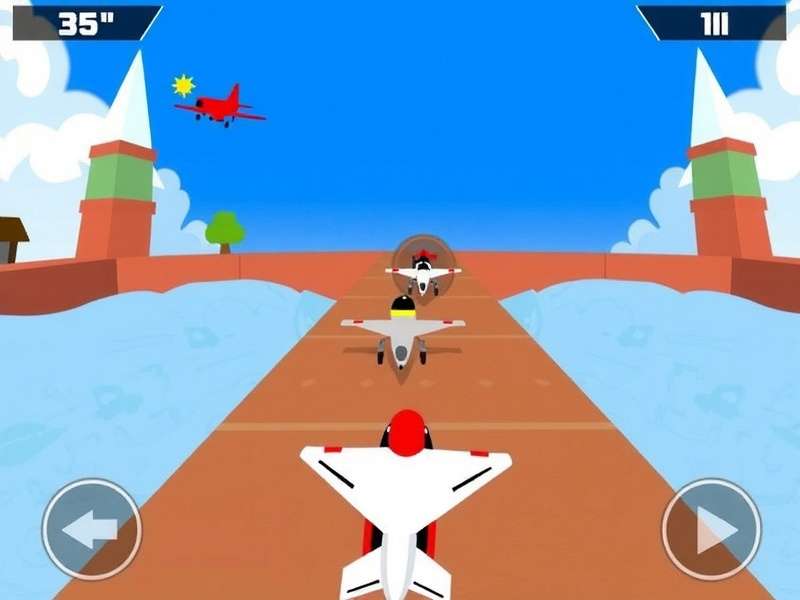 Firozpur Flyers multiplayer mode showing multiple players racing